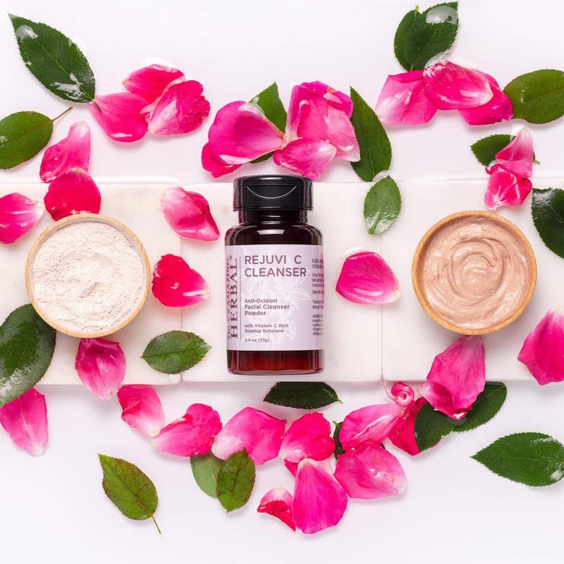 Ora's Amazing Herbal Rejuvi C Cleanser, Facial Cleansing Powder Misty Rose Full Size