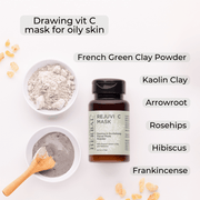 Ora's Amazing Herbal Rejuvi C Mask - Antioxidant Face Mask Powder White Smoke Full Size