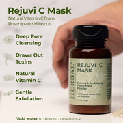 Ora's Amazing Herbal Rejuvi C Mask - Antioxidant Face Mask Powder Light Gray Full Size