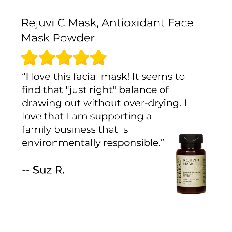 Ora's Amazing Herbal Rejuvi C Mask - Antioxidant Face Mask Powder White Smoke Full Size