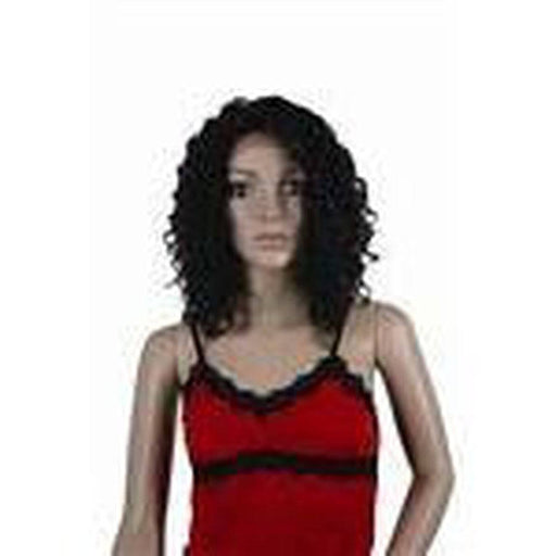 VIP Extensions VIP Remy Human Hair Lace Front Wig '500', Curly, 15" Wig White Smoke 1 - Jet Black,2 - Dark Brown,4 - Medium Brown,F4/27 -  Medium Brown mixed w/ Strawberry Blonde,F4/30 - Brown / Champagne,L27 - Strawberry Blonde,L30 - Light Auburn,L33 - Dark Auburn,L6 - Chestnut Blonde