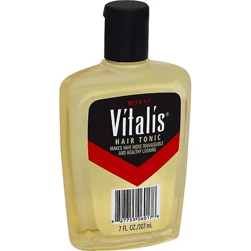 Vitalis Vitalis Hair Tonic With V7 - 7 Oz Hair Tonic Dark Khaki
