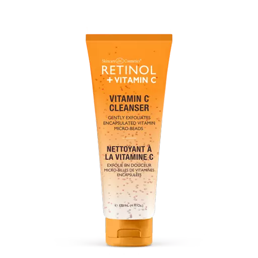 Retinol Retinol + Vitamin C Cleanser 120ml Facial Cleanser Black