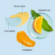 Maree Turmeric Kojic Soap & Scrub Pale Turquoise 1 item - Complete your routine,2 items - Good choice,3 items - Best price