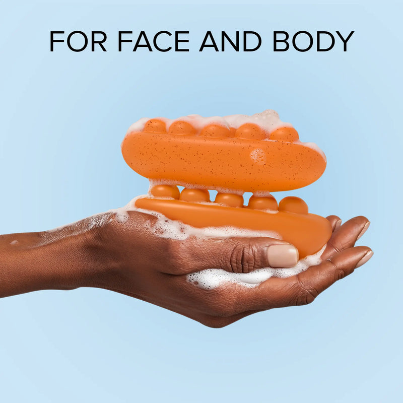 Maree Turmeric Kojic Soap & Scrub Pale Turquoise 1 item - Complete your routine,2 items - Good choice,3 items - Best price