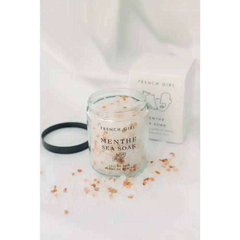 FRENCH GIRL Restoring Mint Bath Salts Bath & Body Light Gray