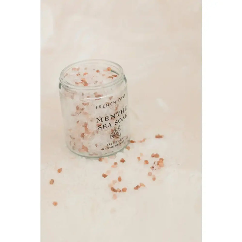 FRENCH GIRL Restoring Mint Bath Salts Bath & Body Light Gray