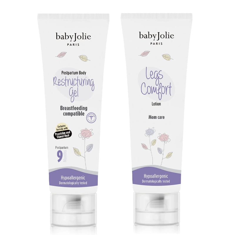 Baby Jolie Paris Restructuring Gel & Legs Comfort | Mom Care Bundle Mom Care > Stretch Mark Cream > Stretch Mark Cream for Pregnancy White Smoke