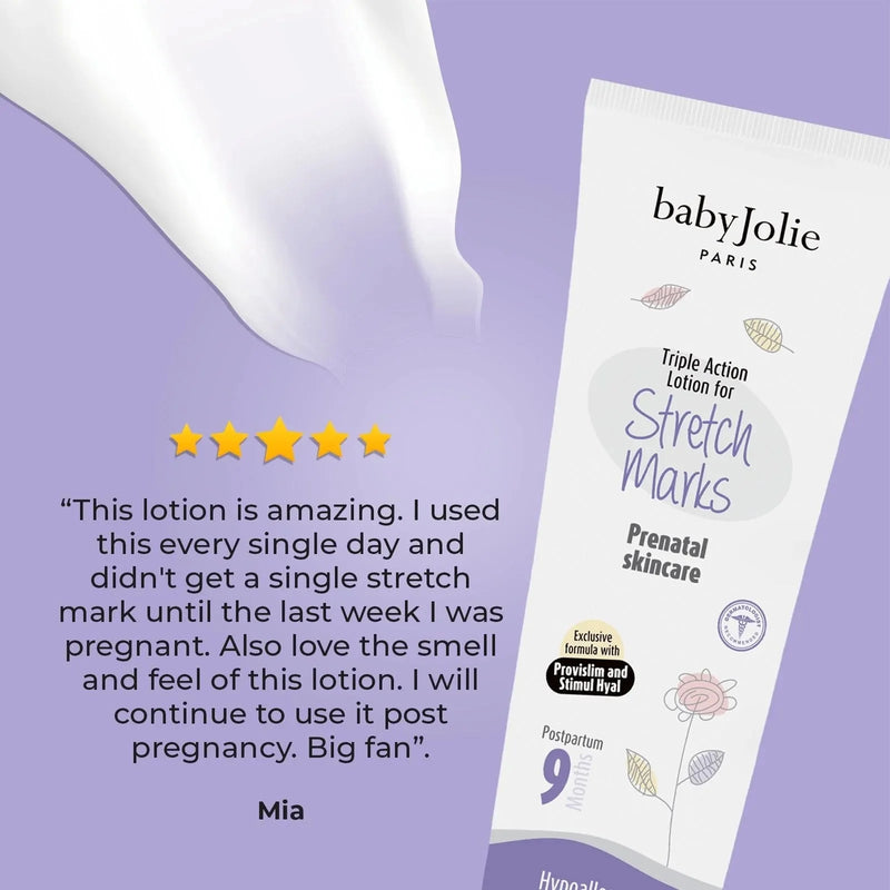 Baby Jolie Paris Restructuring Gel & Stretch Marks Triple Action  | Mom Care Bundle Mom Care > Stretch Mark Cream > Stretch Mark Cream for Pregnancy Light Steel Blue