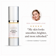 Glimmer Goddess® Organic Skin Care Organic Resveratrol Serum – Instant Firming Serums White Smoke 1 oz.