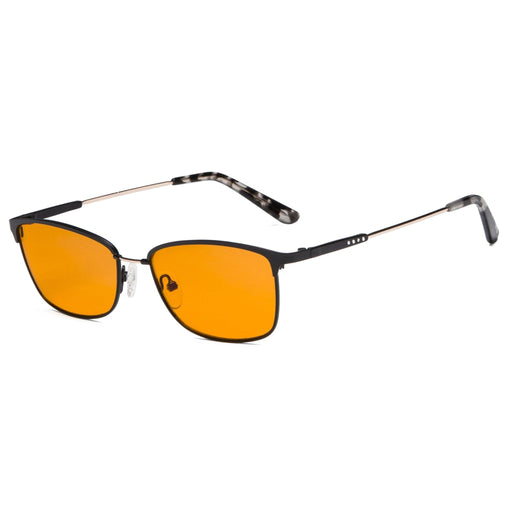 eyekeeper.com Retro Blue Light Blocking Reading Glasses LX17009 Eyeglasses White Smoke Black / without magnification,Black / +0.50,Black / +0.75,Black / +1.00,Black / +1.25,Black / +1.50,Black / +1.75,Black / +2.00