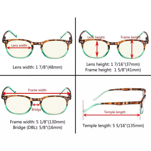 eyekeeper.com Retro Design Blue Light Blocking Reading Glasses 1-UVR065 Eyeglasses White Smoke Black / without magnification,Black / +0.50,Black / +0.75,Black / +1.25,Black / +1.50,Black / +1.75,Black / +2.00,Black / +2.50,Black / +2.75,Black / +3.00,Black / +3.50,Black / +4.00,Clear / without magnification,Clear / +0.50,Clear / +0.75,Clear / +1.00