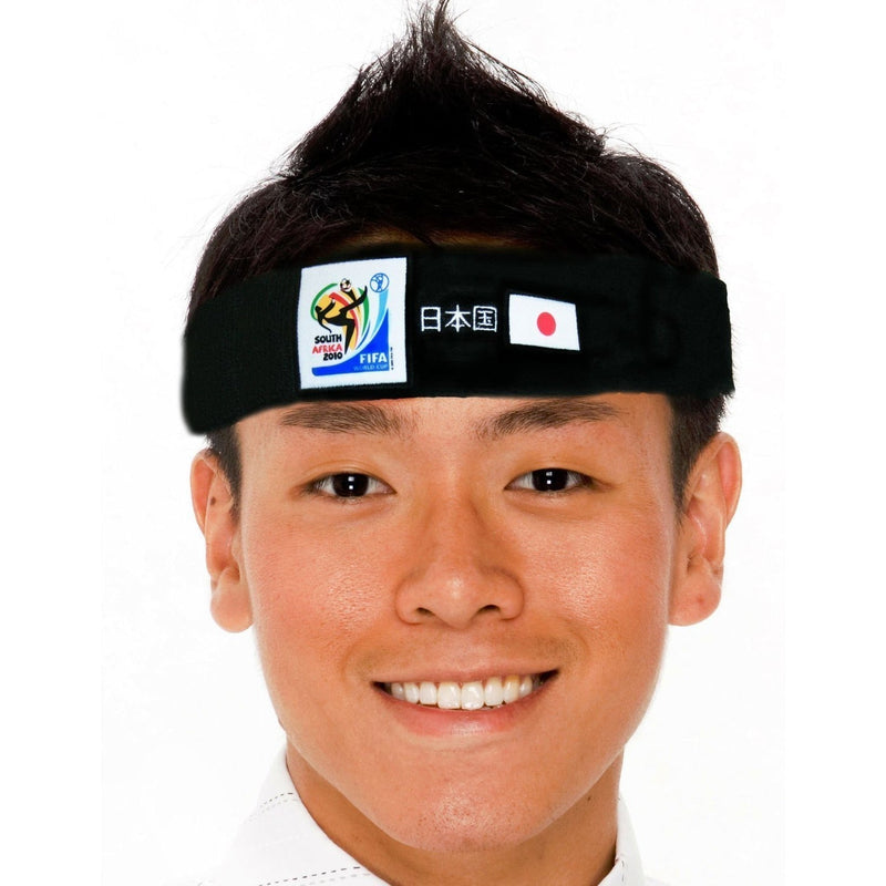 VIP Extensions Retro Soccer Fan Headband, 29 Countries (2010 Games) Hair Accessories White Smoke Japan