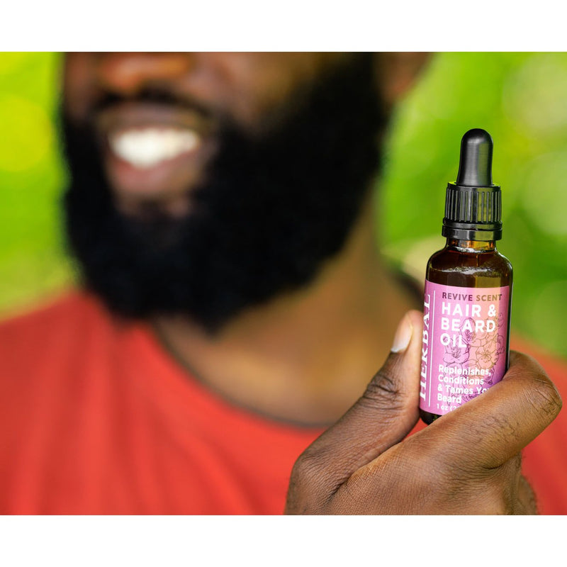 Ora's Amazing Herbal Revive, Beard and Hair Oil Black