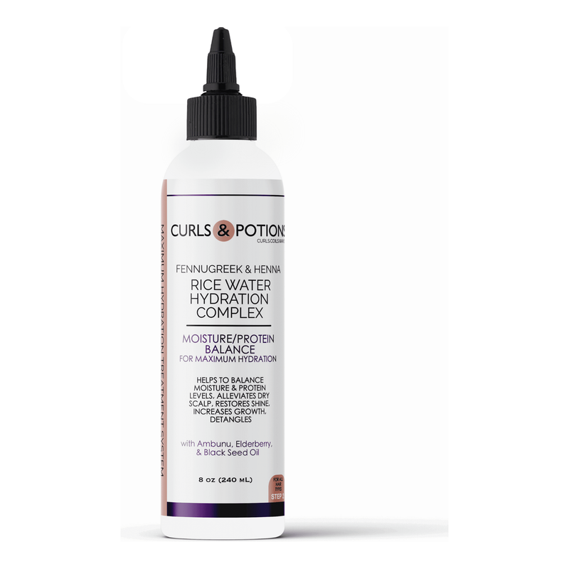 Curls & Potions Rice Water Hydration Complex Step 2 Lavender