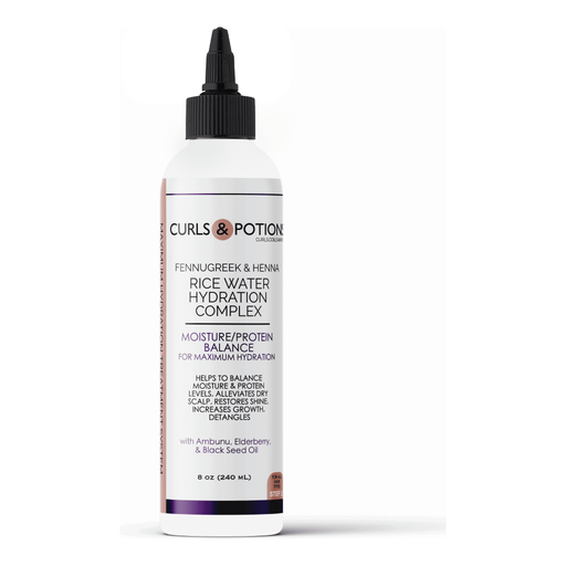 Curls & Potions Rice Water Hydration Complex Step 2 Lavender