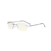 eyekeeper.com Rimless Progressive Multifocal Reading Glasses MWK9905B Eyeglasses White Smoke Purple / +1.00,Purple / +1.25,Purple / +1.50,Purple / +1.75,Purple / +2.00,Purple / +2.25,Purple / +2.50,Purple / +3.00,Purple / +3.50