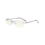 eyekeeper.com Rimless Progressive Multifocal Reading Glasses MWK9905B Eyeglasses White Smoke Gunmetal / +1.00,Gunmetal / +1.25,Gunmetal / +1.50,Gunmetal / +1.75,Gunmetal / +2.00,Gunmetal / +2.25,Gunmetal / +2.50,Gunmetal / +3.00,Gunmetal / +3.50