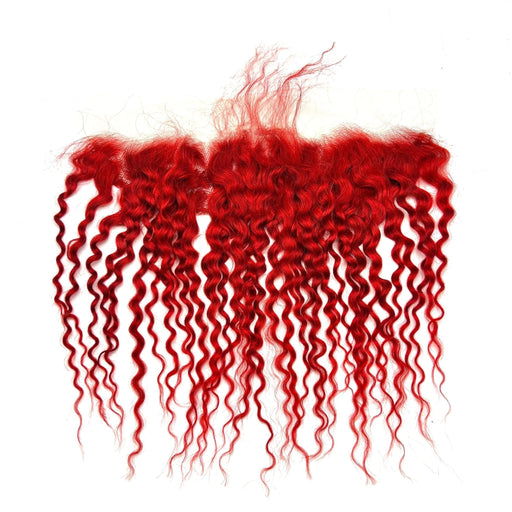 VIP Extensions RIO Bohemian Frontal Ear to Ear 13x4, Red Frontals & Closures White Smoke 12''