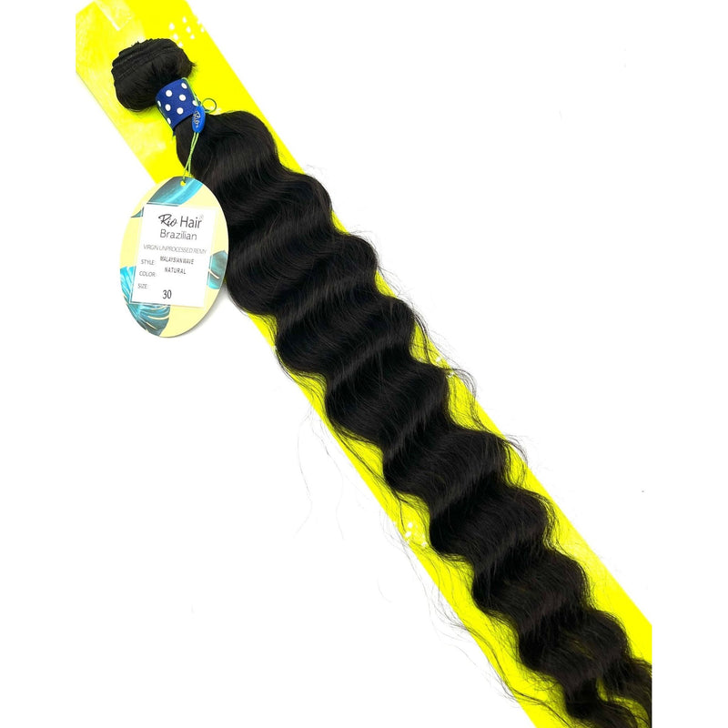 VIP Extensions Rio Malaysian Wave 100% Virgin Remy Human Hair Bundles Hair Extension White Smoke 26",28",30",32",22" 24" 26"