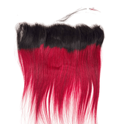 VIP Extensions RIO Straight Frontal Ear to Ear 13x4, Wine Frontals & Closures White Smoke 12''