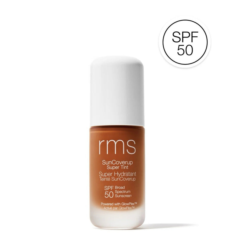 Nava Beauty RMS Beauty SunCoverup Super Tint Broad Spectrum SPF 50 Sunscreen White Smoke Mahogany