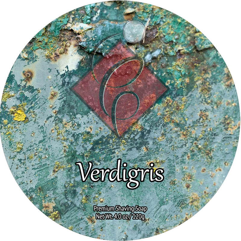 Catie's Bubbles Catie's Bubbles Verdigris Shaving Collection Shaving kit White Smoke Shaving Soap 4 oz