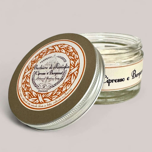 Ariana & Evans Ariana & Evans Barbiere di Famiglia Cipresso e Bergamot  Shaving Collection Shaving kit Light Gray Shaving Soap 4 Oz