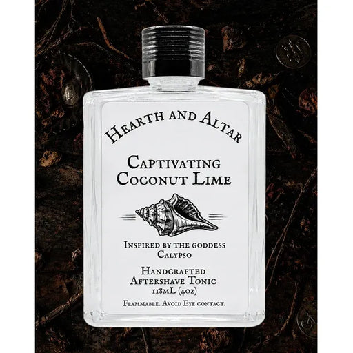 Hearth and Altar Hearth And Altar Captivating Coconut Lime- Aftershave Tonic 4 Oz Aftershave Black