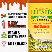 Elijah's Xtreme Roasted Cayenne & Jalapeño Pepper Sauce Hot Sauce White Smoke