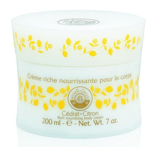 Roger & Gallet Roger & Gallet Citron Body Cream 200Ml Body Cream Beige