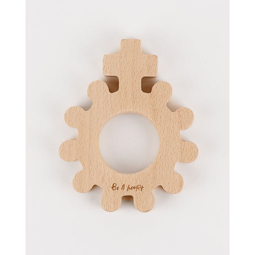 Be A Heart Baby's First Rosary Wooden Teether Baby Lavender