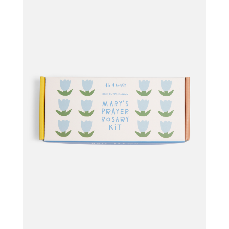 Be A Heart Mary's Prayer DIY Rosary Kit rosary kit Lavender