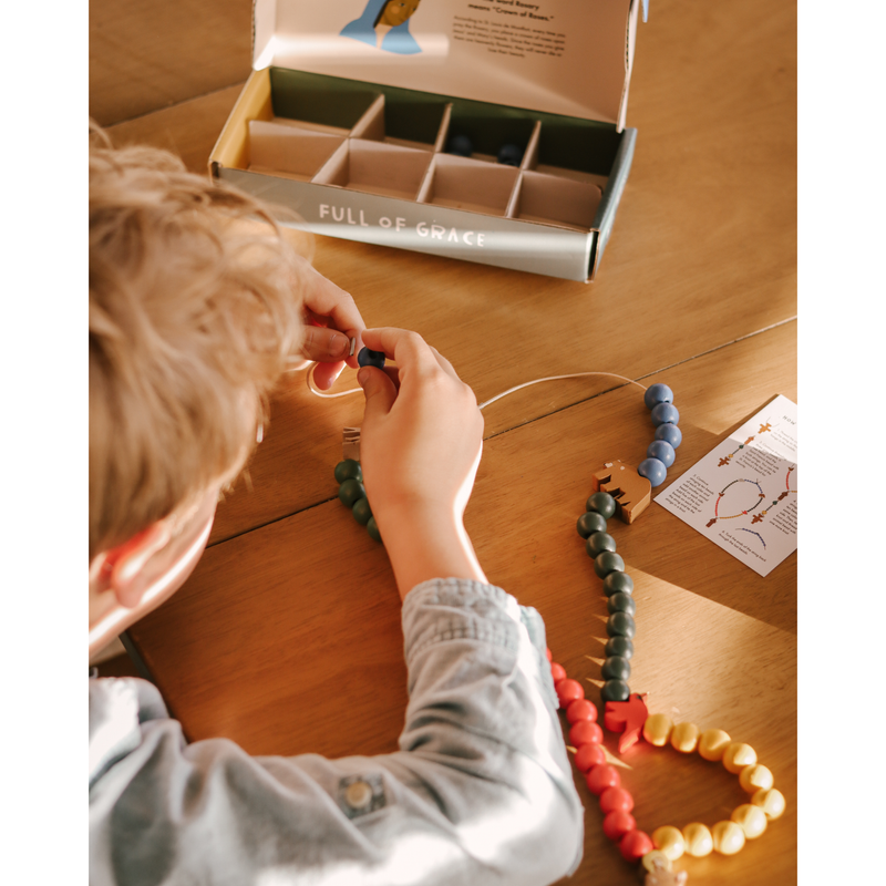 Be A Heart St. Francis DIY Rosary Kit rosary kit Sienna