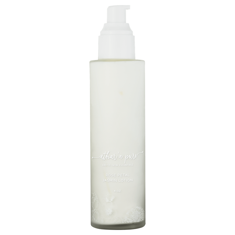 Athar'a Pure Rose Petal Jasmine Body Lotion (100% Natural, Vegan, Organic) Body Light Gray