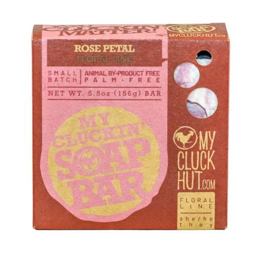 My Cluck Hut Rose Petal | My Cluckin' Soap Bar Soap Tan