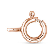 Bids.com 18K Rose Gold 3/8 Cttw Black and White Diamond Ball with Filigree Heart and Cluster Design 18" Pendant Necklace (Black and G-H Color, SI1-SI2 Clarity) Necklaces White Smoke Rose.Gold / 18