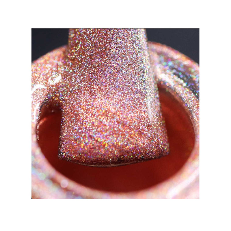 UberChic Beauty Rose Gold - Holographic Polish Regular Polish Sienna