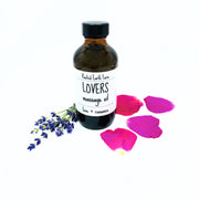 Rooted Earth Farm + Apothecary Lovers Massage Oil Bath + Body Oils White Smoke
