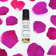 Rooted Earth Farm + Apothecary Rose Perfume Oil Organic Perfumes White Smoke