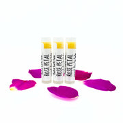 Rooted Earth Farm + Apothecary Rose Petal Lip Balm Lip Balms + Tints White Smoke 1 lip balm,3 lip balms