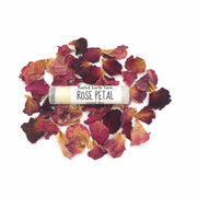 Rooted Earth Farm + Apothecary Rose Petal Lip Balm Lip Balms + Tints White Smoke 1 lip balm,3 lip balms