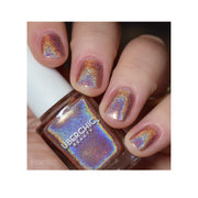 UberChic Beauty Rose Gold - Holographic Polish Regular Polish Dim Gray
