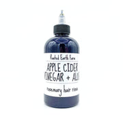 Rooted Earth Farm + Apothecary Herbal Aloe Vinegar Hair Rinse Hair + Nail Care White Smoke Rosemary,Lavender