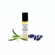 Rooted Earth Farm + Apothecary Stay Focused Perfume Oil Organic Perfumes White Smoke