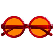 eyekeeper.com Round 100% Blue Light Blocking Orange Glasses Metalless Screwless R2313-B98 Eyeglasses White Smoke Black / without magnification,Light Blue / without magnification,Green / without magnification,Rose / without magnification,Purple Red / without magnification,Red / without magnification
