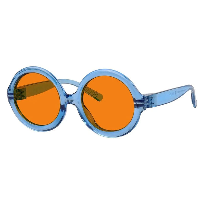 eyekeeper.com Round 100% Blue Light Blocking Orange Glasses Metalless Screwless R2313-B98 Eyeglasses White Smoke Black / without magnification,Light Blue / without magnification,Green / without magnification,Rose / without magnification,Purple Red / without magnification,Red / without magnification