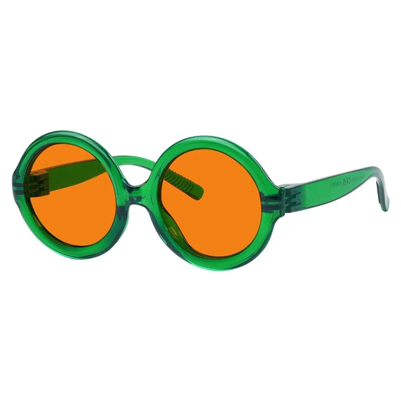 eyekeeper.com Round 100% Blue Light Blocking Orange Glasses Metalless Screwless R2313-B98 Eyeglasses White Smoke Black / without magnification,Light Blue / without magnification,Green / without magnification,Rose / without magnification,Purple Red / without magnification,Red / without magnification