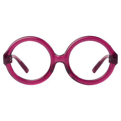 eyekeeper.com Round 30% Blue Light Blocking Metalless Screwless Glasses R2313-B15 Eyeglasses White Smoke Black / without magnification,Light Blue / without magnification,Green / without magnification,Rose / without magnification,Purple Red / without magnification,Red / without magnification