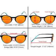 eyekeeper.com Round Bifocal Blue Light Blocking Readers Nighttime DSS005 Eyeglasses White Smoke Black Green / +1.00,Black Green / +1.50,Black Green / +2.00,Black Green / +2.50,Black Green / +3.00,Black Tortoise / +1.00,Black Tortoise / +1.50,Black Tortoise / +2.00,Black Tortoise / +2.50,Black Tortoise / +3.00,Black Clear / +1.00,Black Clear / +1.50,